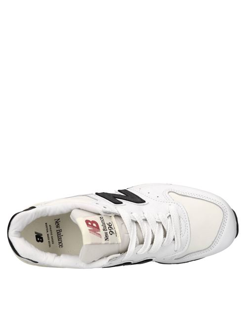 Sneakers in pelle e tessuto NEW BALANCE | U996TCBIANCO-NERO